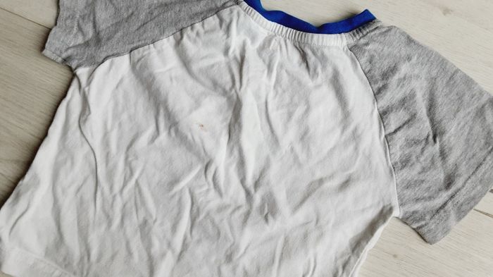 Vêtement garçon tee-shirt manches courtes zèbre Tissaia 4 ans - photo numéro 4