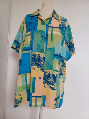 Chemise vintage tropical