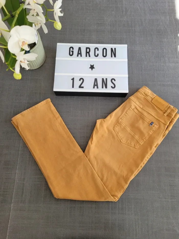 Jean regular Okaïdi 12 ans
