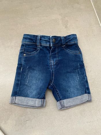 Short en jeans