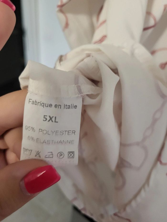 Chemise blanche et rose - photo numéro 2