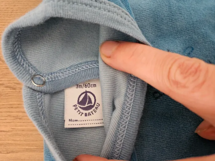 2 pyjamas velours 3mois - photo numéro 3