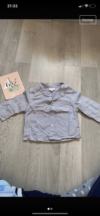 Chemise légère 6 mois