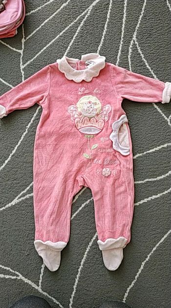 Pyjamas velours 6 mois