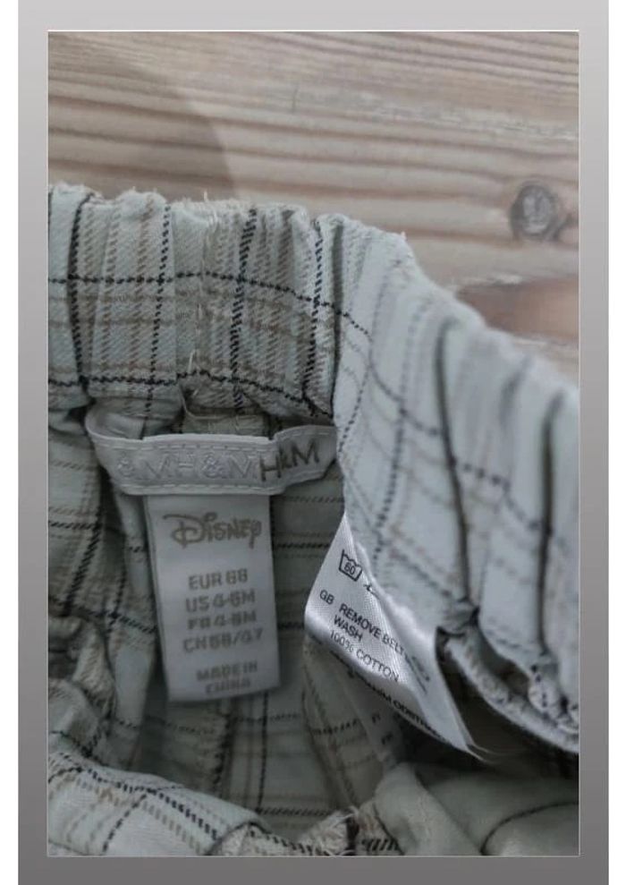 Pantalon vert clair h&m Disney 6 mois - photo numéro 2