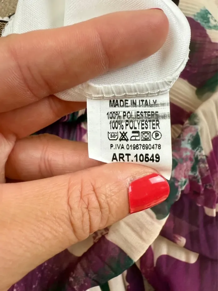 Jupe chic et élégante taille élastique dorée motifs tendance légère pour l’été - photo numéro 6