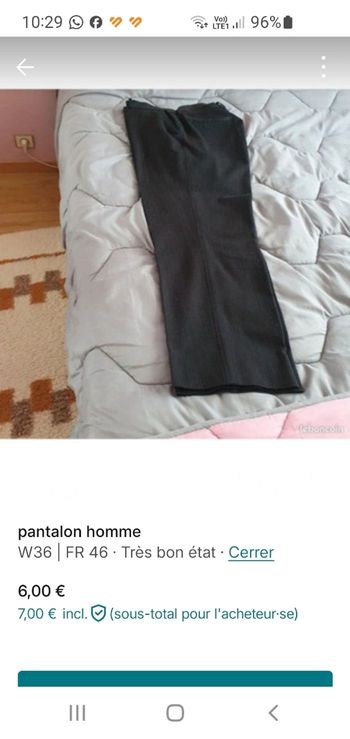 Pantalon parfait état