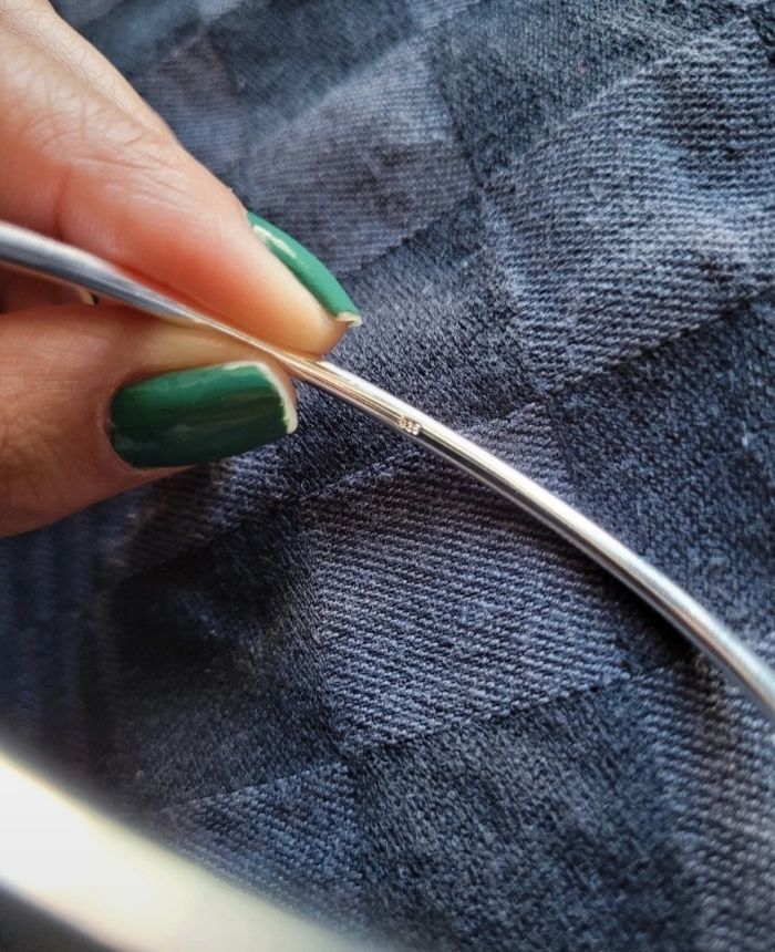 Jonc en argent 925 - photo numéro 3