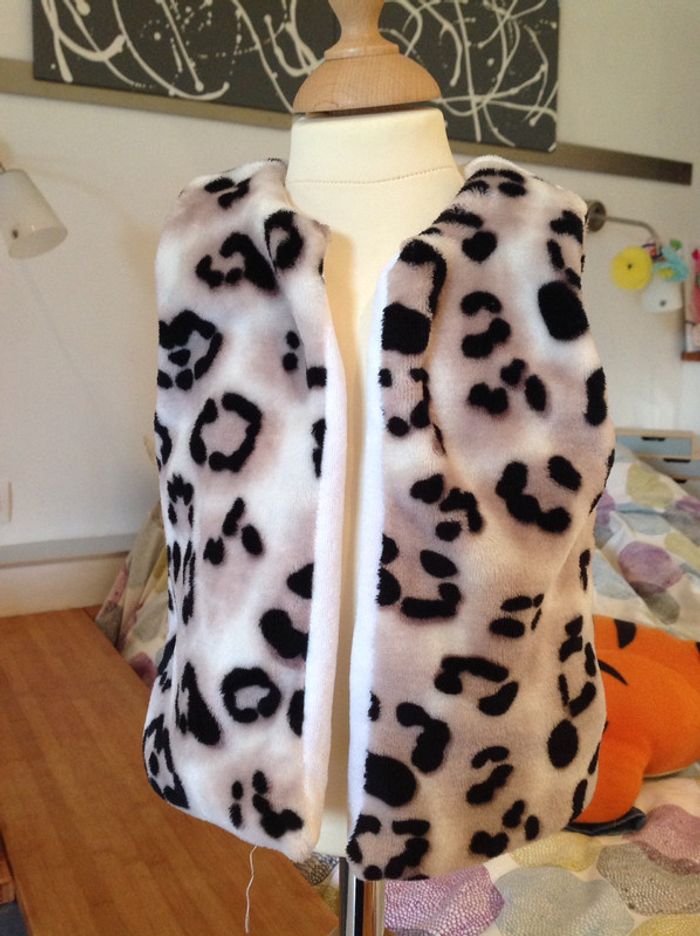 Gilet sans manches réversible berlingot