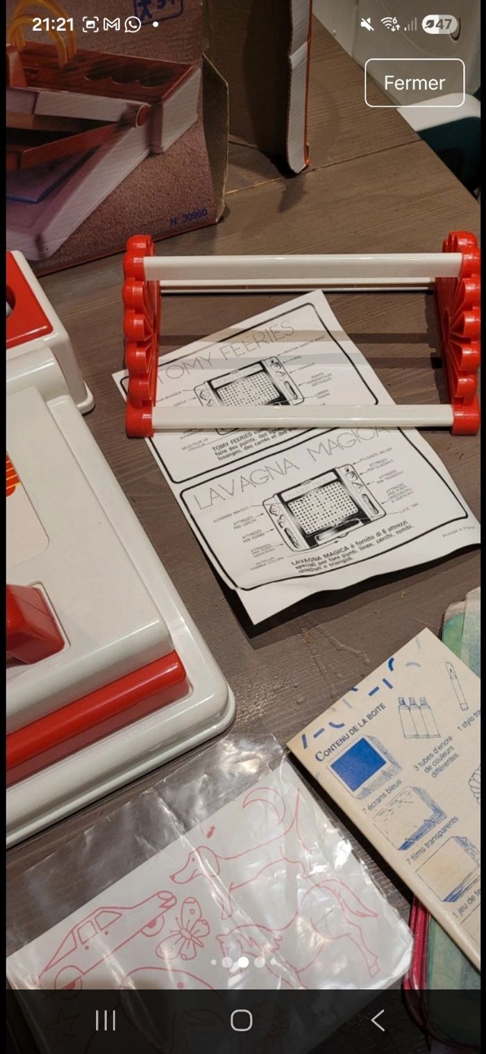 Machine à imprimer vintage bandai - photo numéro 5