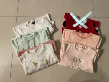 Pyjamas bébé fille 3 mois