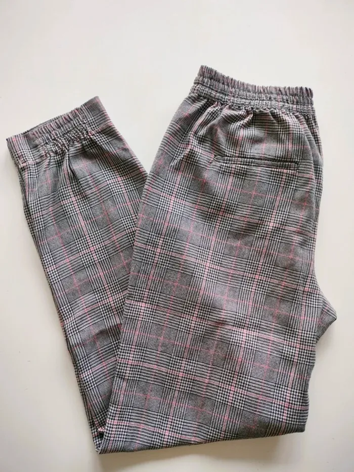 Pantalon à carreaux Only XS