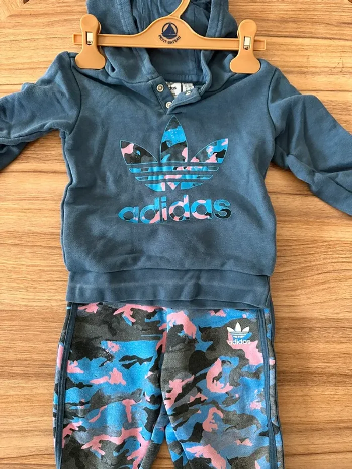 Ensemble adida fille 12-18 mois