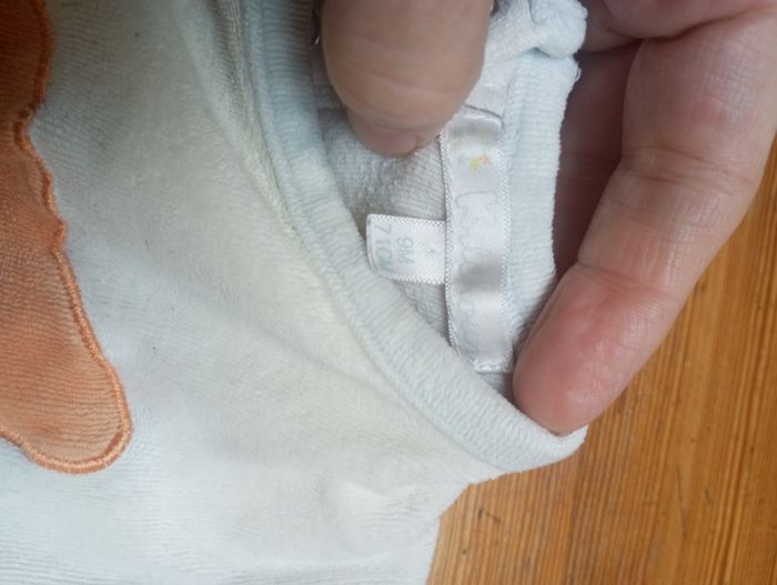 Pyjama velours, kitchoun, 9 mois - photo numéro 4