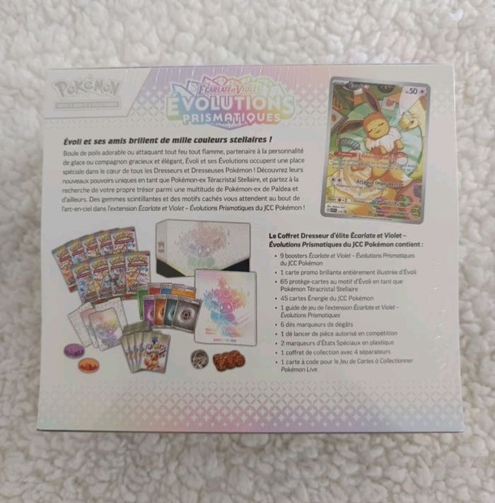 ETB Evolutions prismatiques ev8.5 pokémon - photo numéro 2