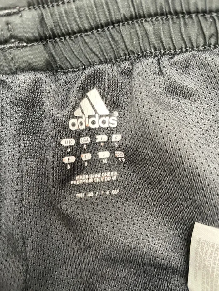 Jogging Adidas Windbreaker Track Pants Men S Black White Ankle Zip - photo numéro 5