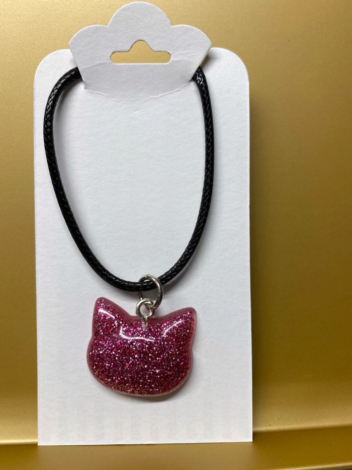 Collier tête de chat 🐱