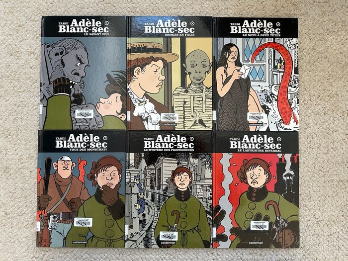 Bande dessinée Adèle blanc sec