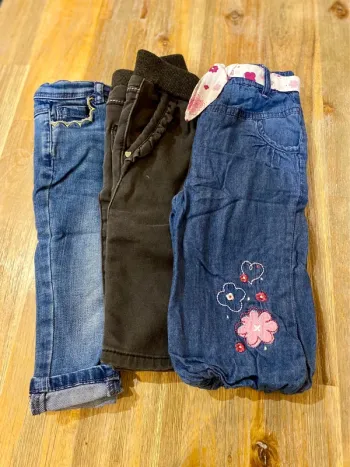 Lot de 3 jeans