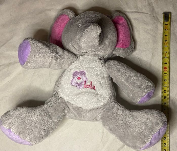 Doudou »Arthur&Lola »éléphant - photo numéro 3