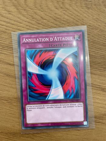 Carte Yu-Gi-Oh! : Annulation d’attaque - LDK2-FRK33