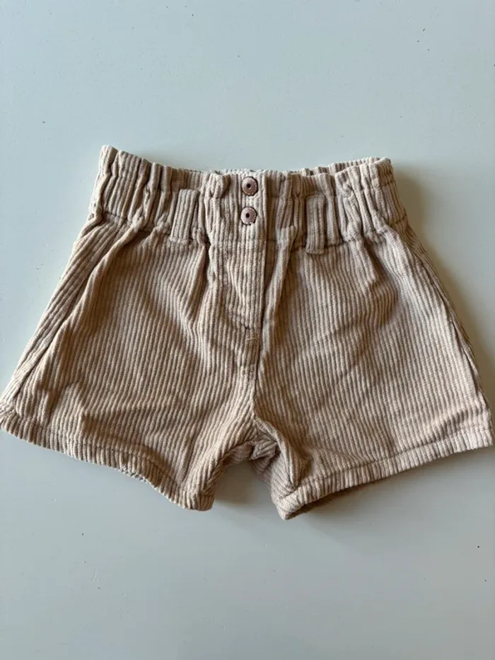 Short kiabi velour