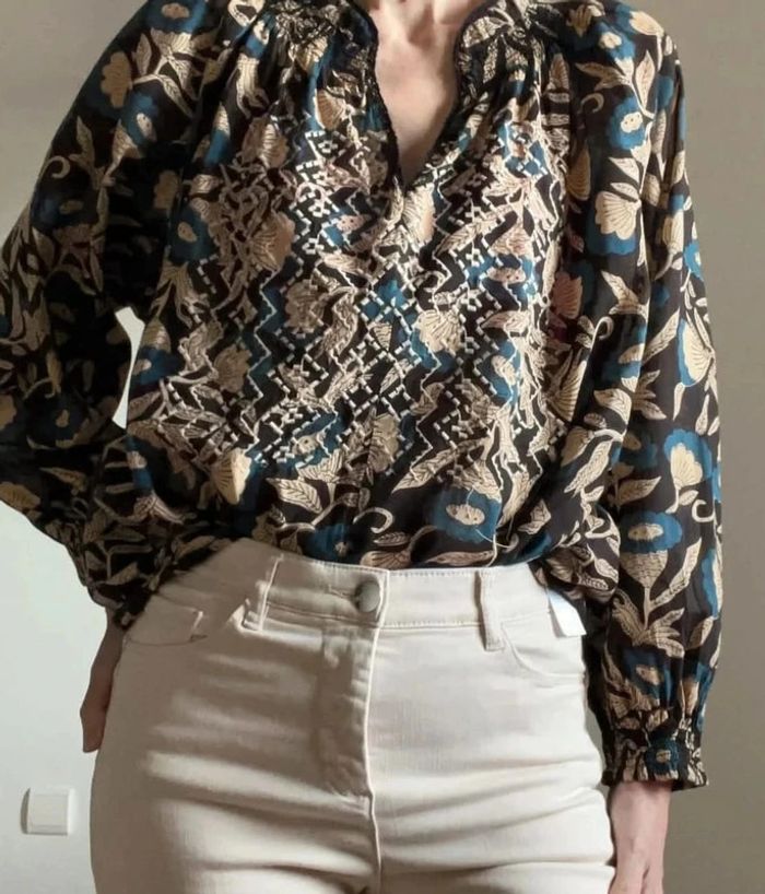 blouse brodée - photo numéro 3
