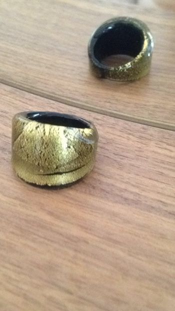 •Bague en verre•