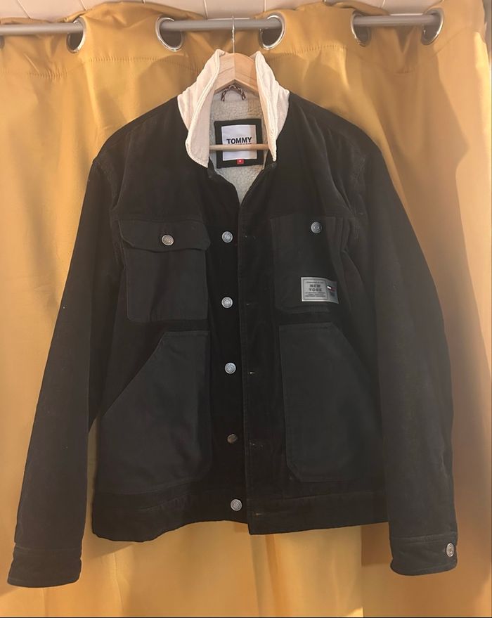 Veste jean velours cord mix worker 1187 - photo numéro 3