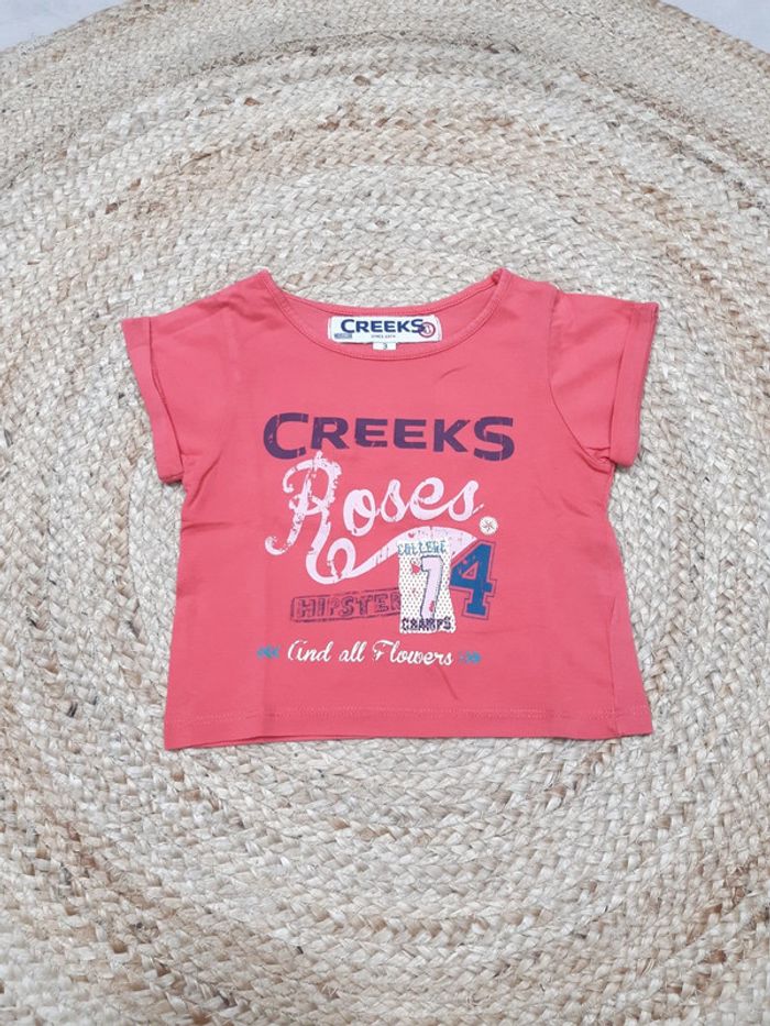 Tee shirt Creeks 3 ans