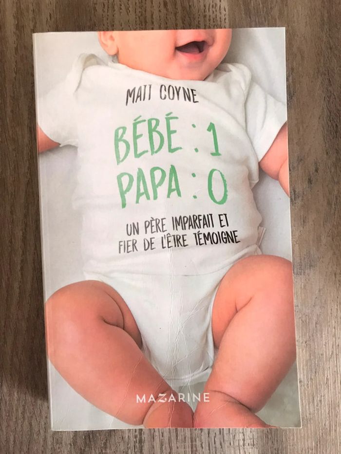 Livre Bébé : 1 / Papa : 0