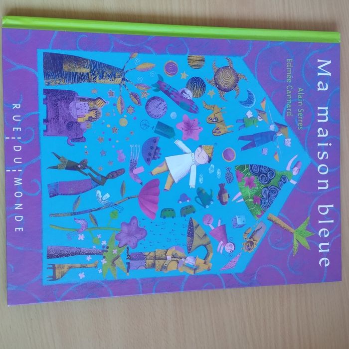 Livre ma maison bleue Rue du Monde Neuf - photo numéro 1