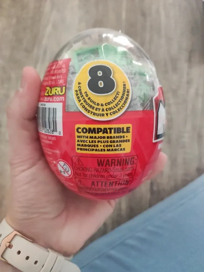 Oeuf surprise avec construction mystère - photo numéro 5
