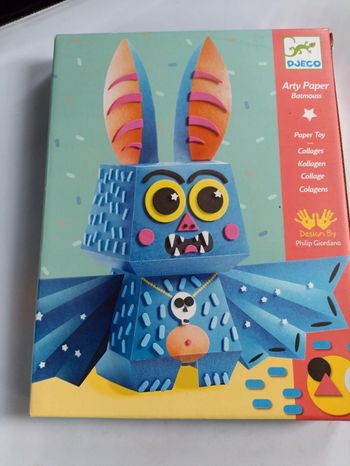 Kit arty papier Djeco batmouss