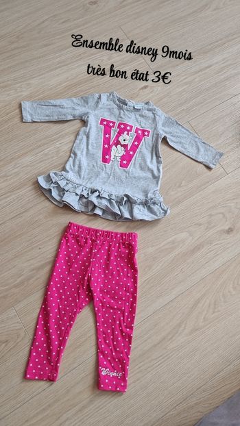 Ensemble Disney 9mois 