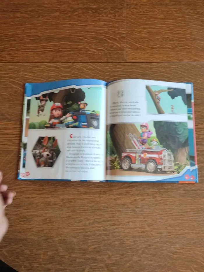 Livre paw patrol sauvetage sur une tyrolienne - photo numéro 13