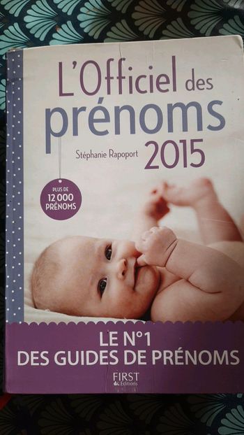 L'officiel des prénoms 2015