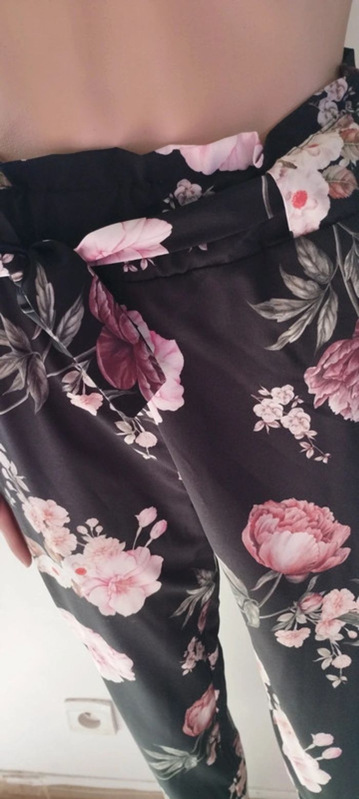 💜 Pantalon fuide avec ceinture TU New collection #emyfleury_TUfemme - photo numéro 2
