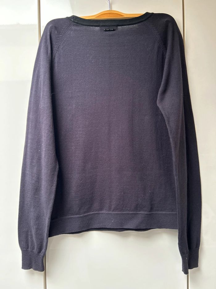 Pull bleu et noir One Step - Taille XS - photo numéro 2