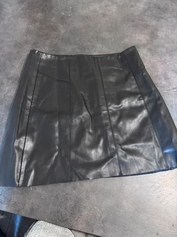 Jupe femme simili cuir