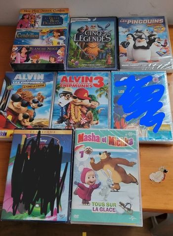 lot de dvd neuf