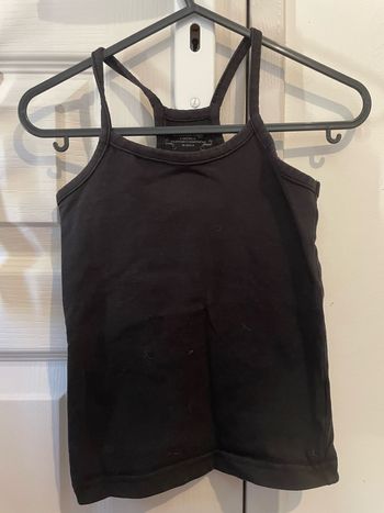 Débardeur fille noir - 3 ans