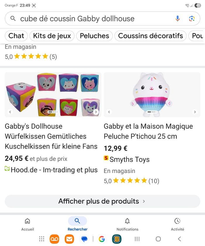 coussin Gabby chat - photo numéro 9