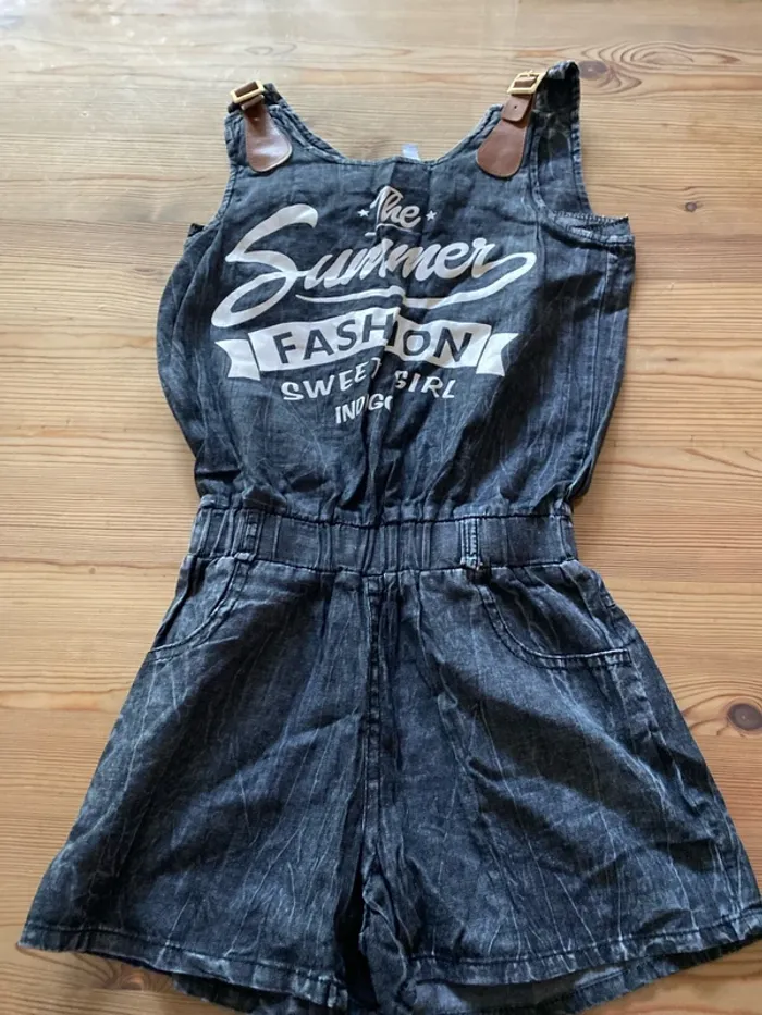 Combi short fille