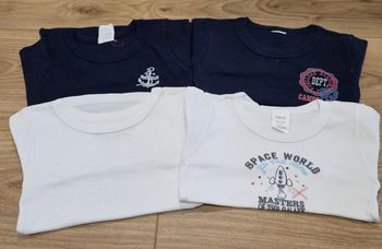 Lot 4 T-Shirts manches longues garçon - Taille 2/3ans