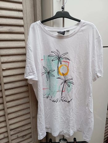 Tee-shirt manche courte motif Straight Up XL (2ème)