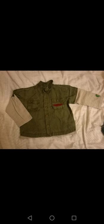 Chemise manches longues