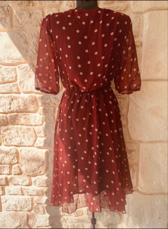 Robe à pois