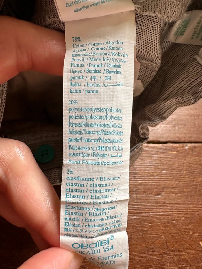 Short Obaïbi gris 6 mois - photo numéro 4