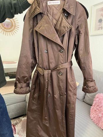 Trench marron 